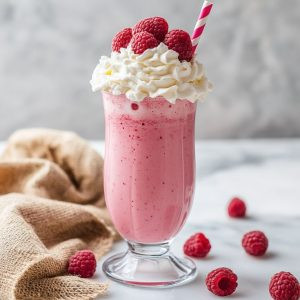 Çilekli Milkshake