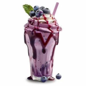 Blueberries Milkshake
