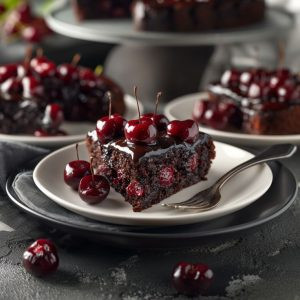 Vişneli Brownie